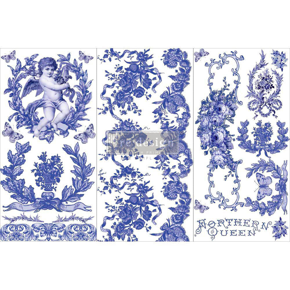 French Blue - Re-design Decor Transfer