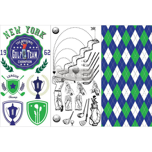 Golf - Re-design Decor Transfer