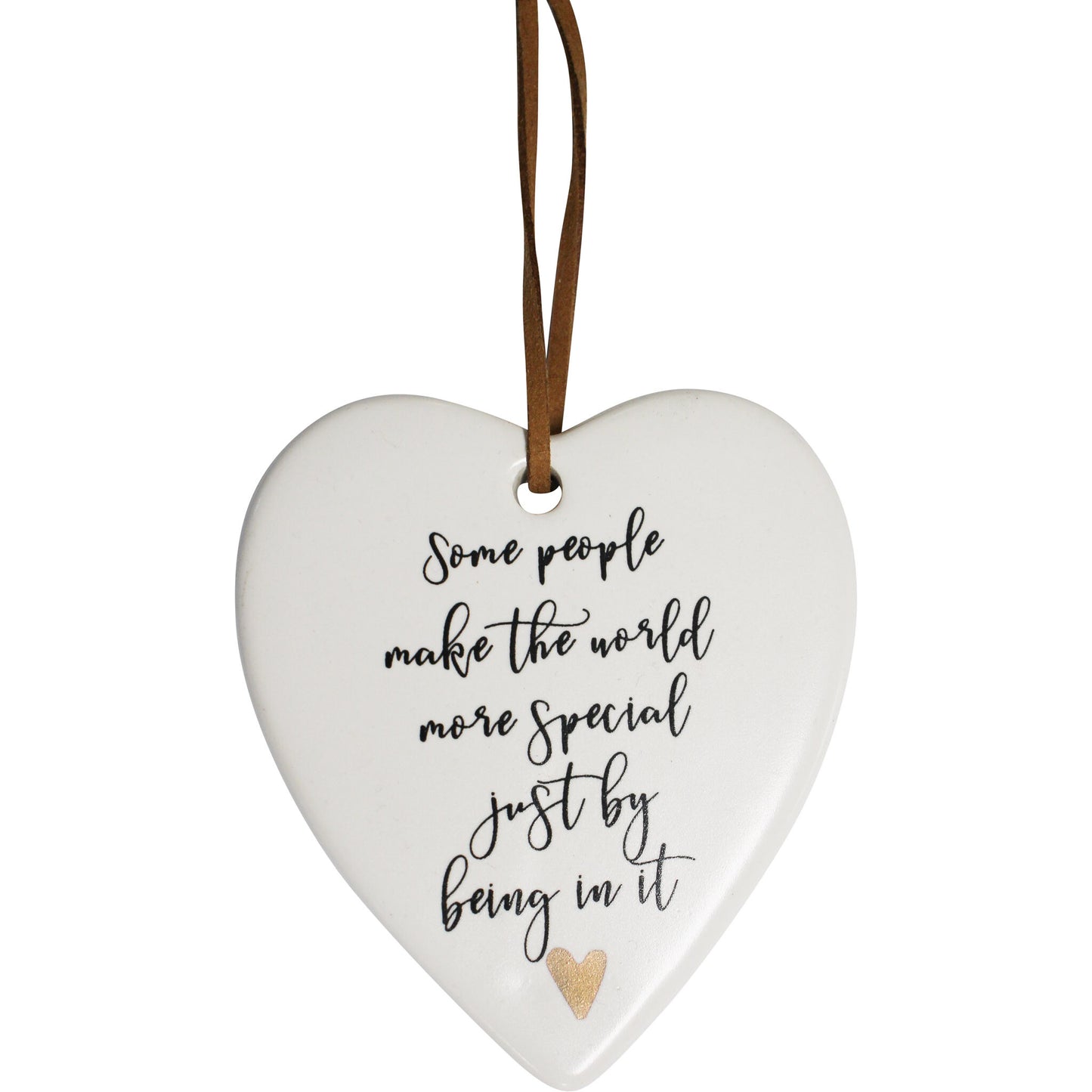 Hanging Ceramic Gift Heart Special People