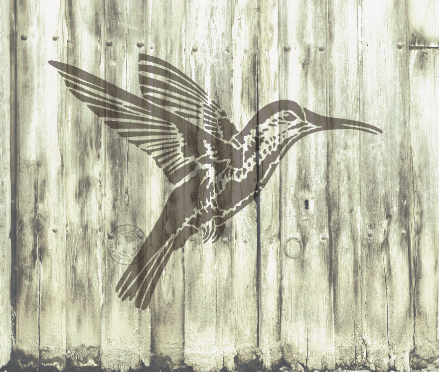 Hummingbird - MSL 898 Stencil