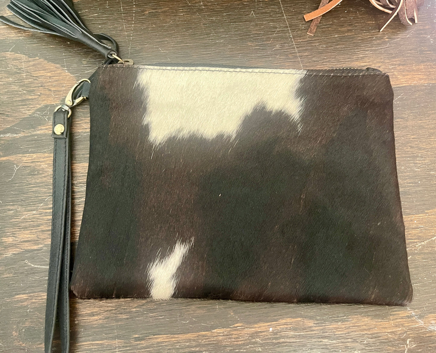Leather Clutch Purse Bag
