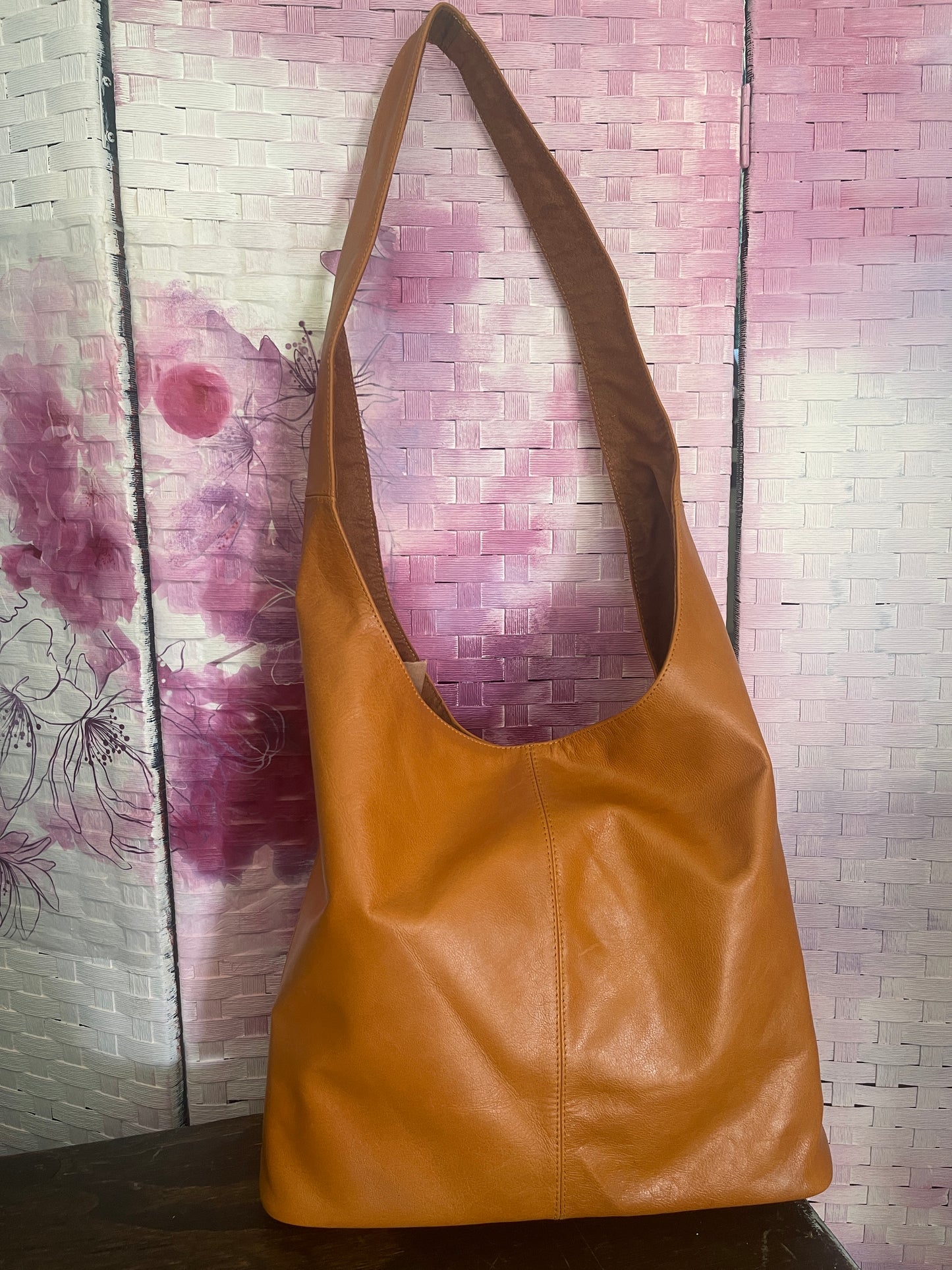 Soft Goatskin Leather Shoulder Bag