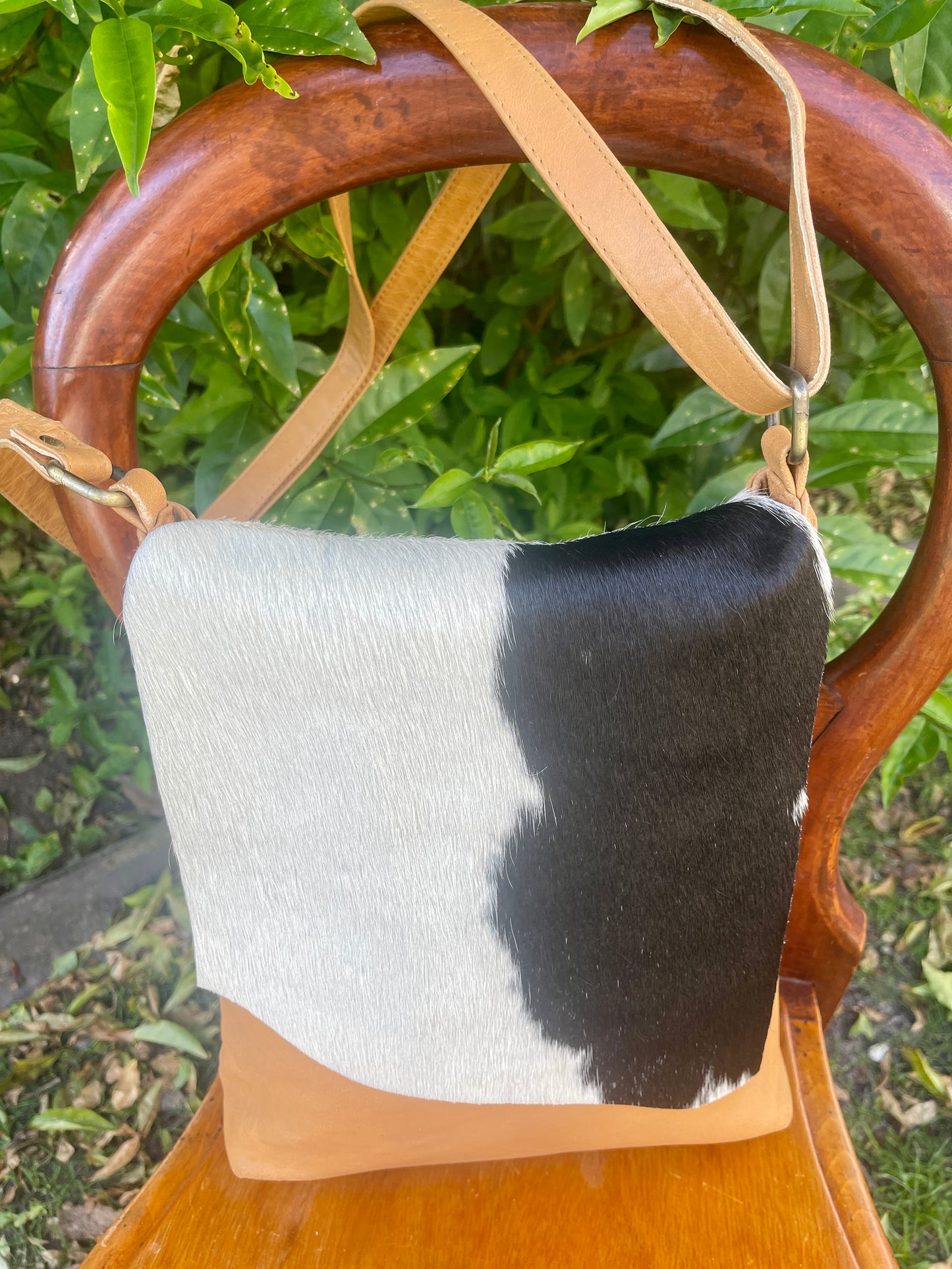 Leather Pouch Shoulder Bag