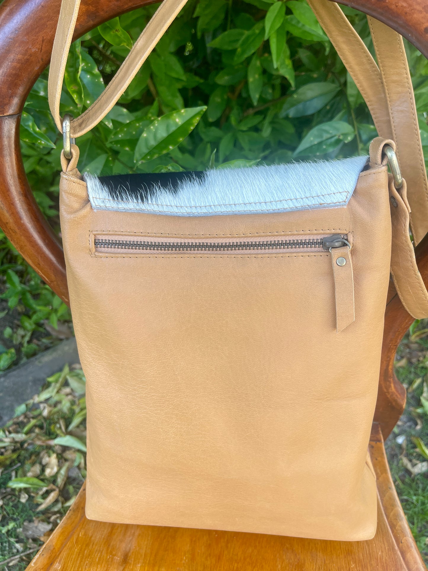 Leather Pouch Shoulder Bag