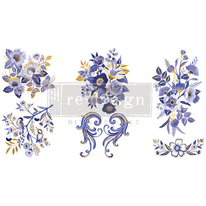 Redesign Small Transfers - Juliet - 3 sheets, 6" x 12"