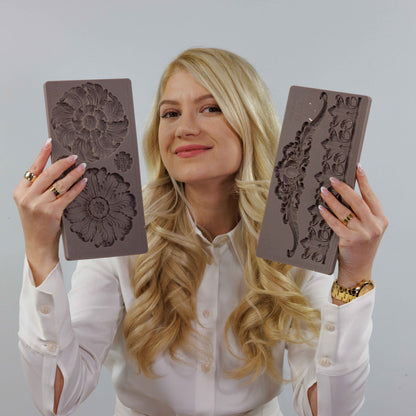 Redesign Decor Moulds  by Kacha - Enlightened Etchings  – 5″x10"