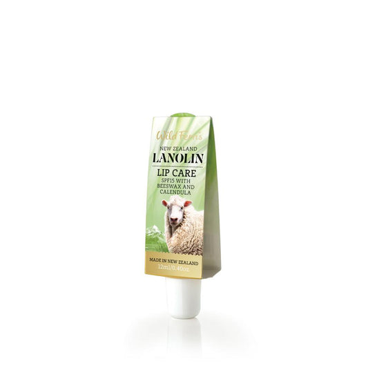 Wild Ferns Lanolin Lip Care SPF15 with Beeswax and Calendula