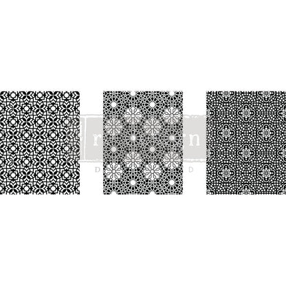 Redesign Middy Transfers –  Magical Marrakesh  - 3 sheets, 8.5"x11" (21.59cm x 27.94cm)