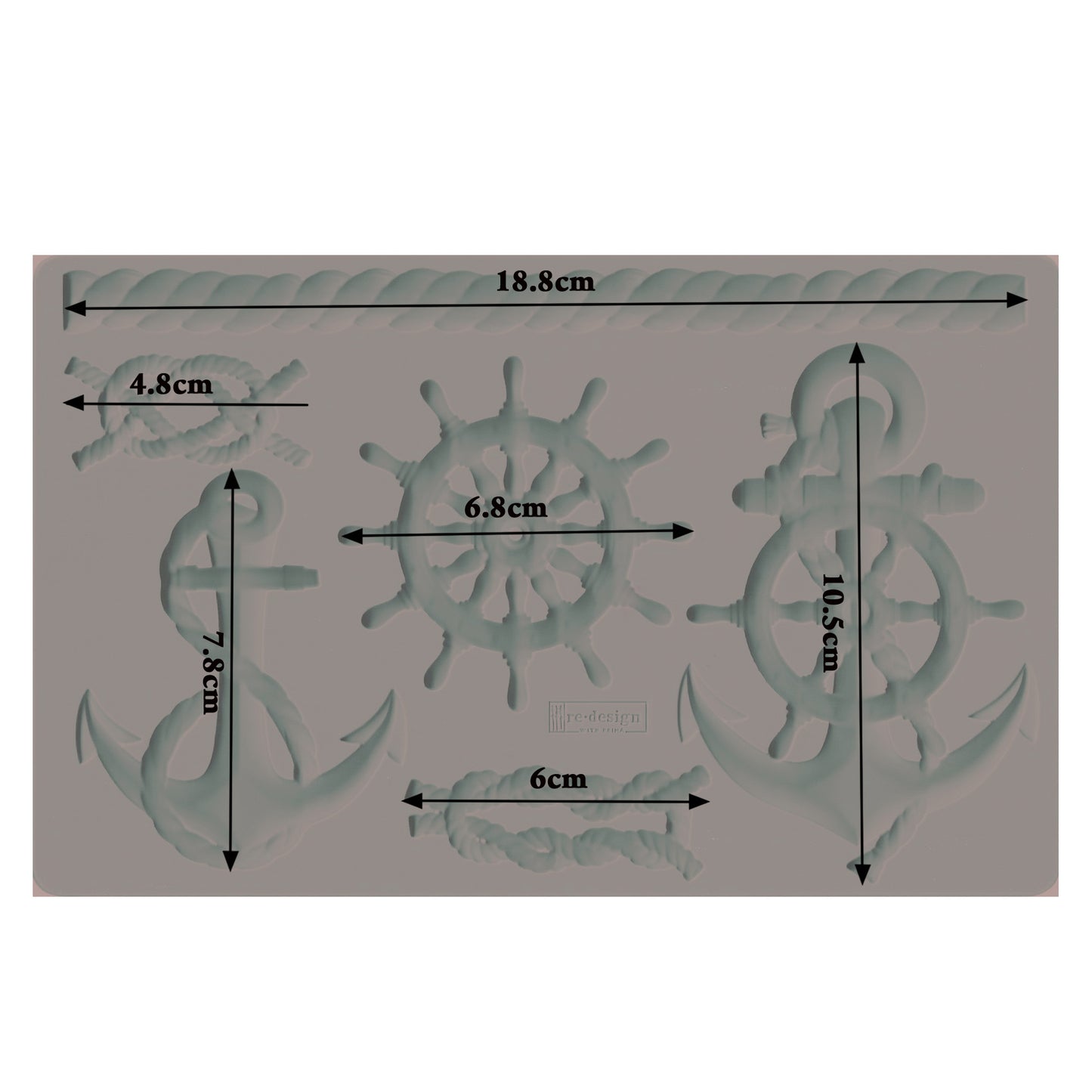 Resin Applique Moulding - Mariner's Voyage