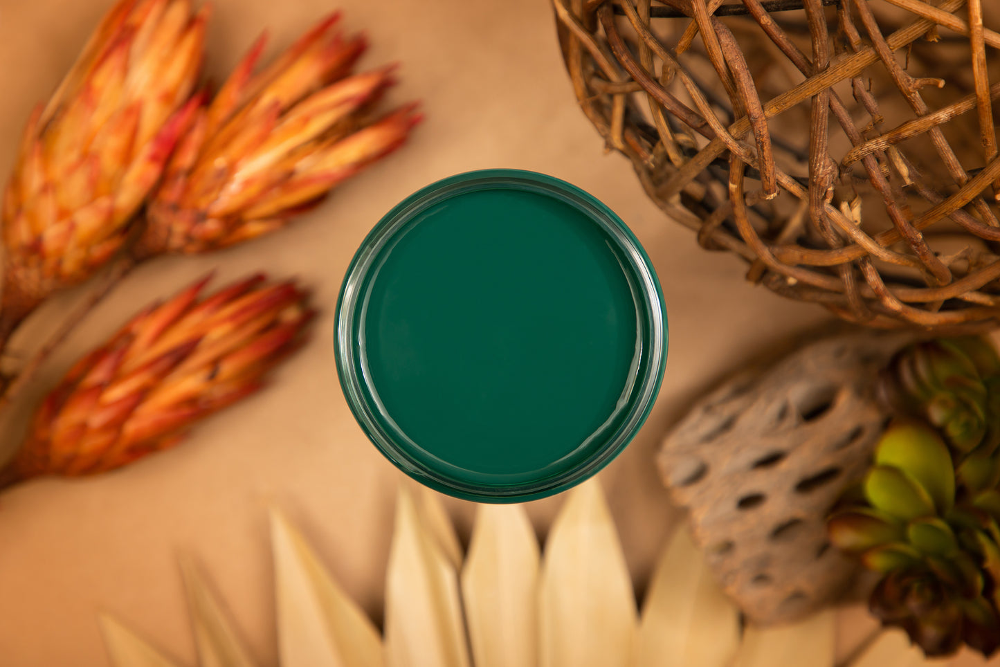 Midnight Green - SILK  All-in-one Mineral Paint