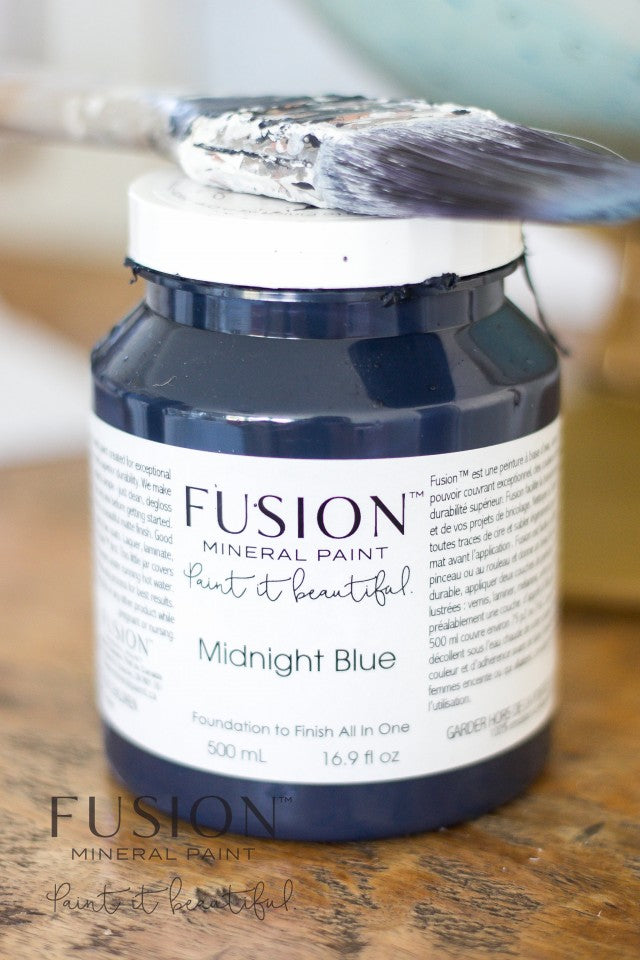 Fusion - Midnight Blue Paint > Fusion Mineral Paint > Furniture Paint 500ml