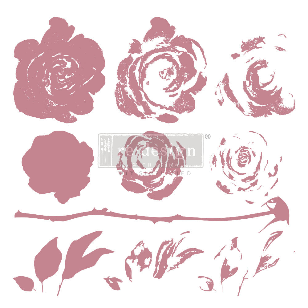 Mystic Rose - Re-design Stamp