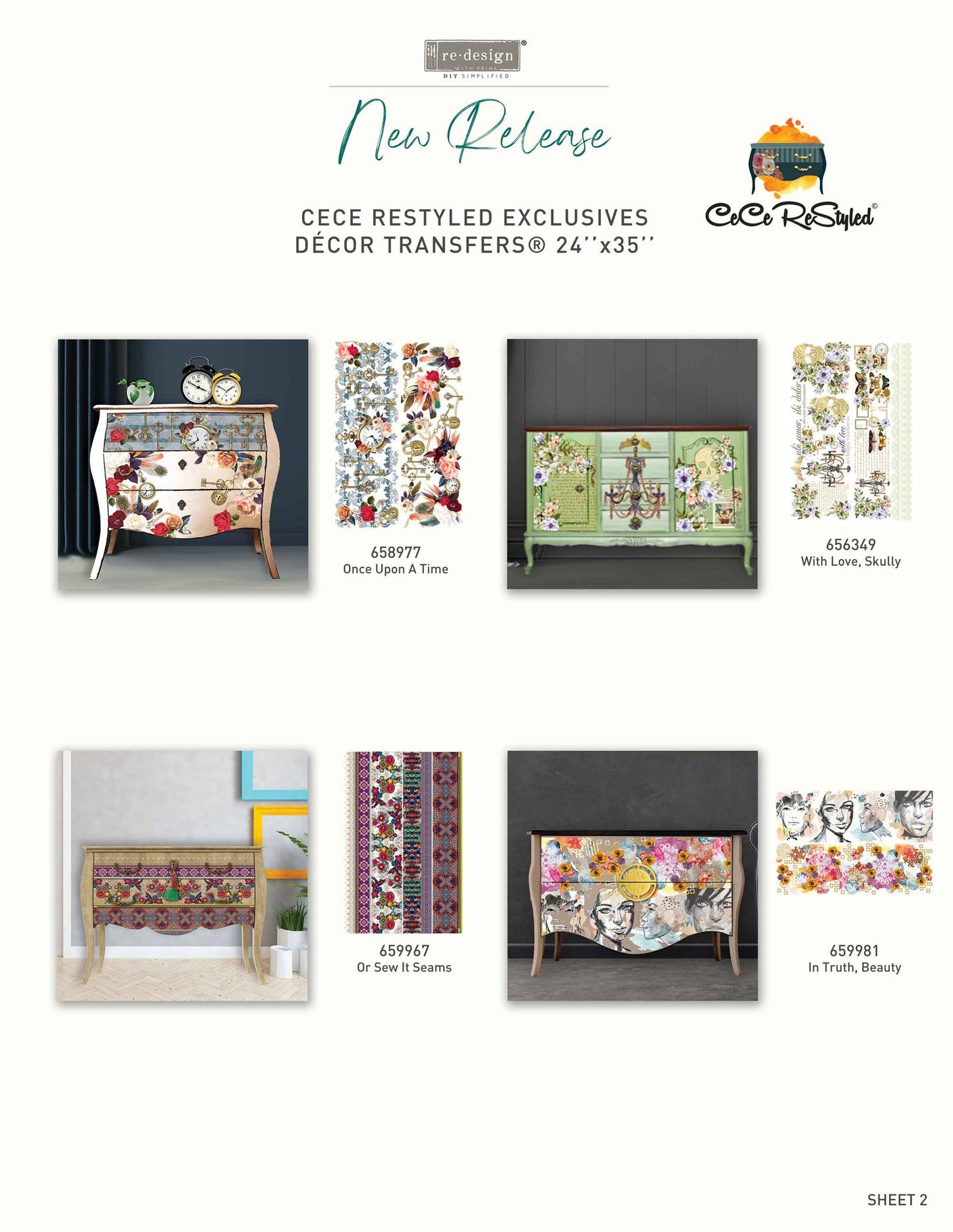 CeCe - In Truth, Beauty - Redesign Decor Transfer