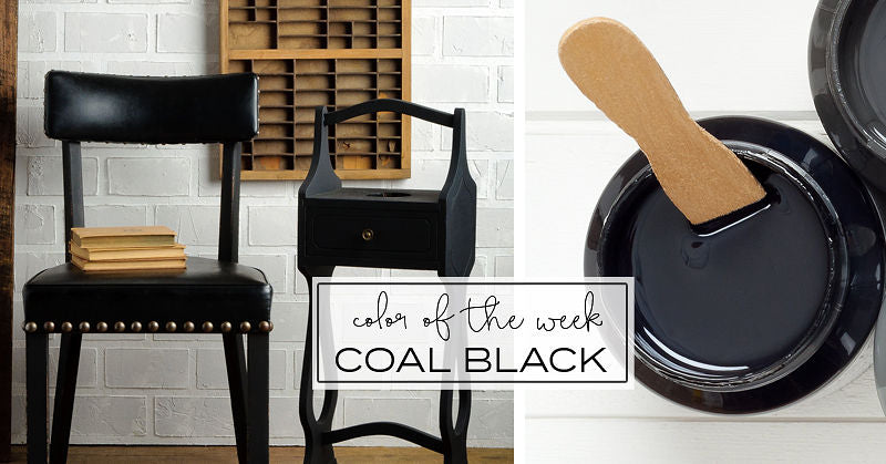 Coal Black - Fusion Mineral Paint Paint > Fusion Mineral Paint > Furniture Paint 37ml