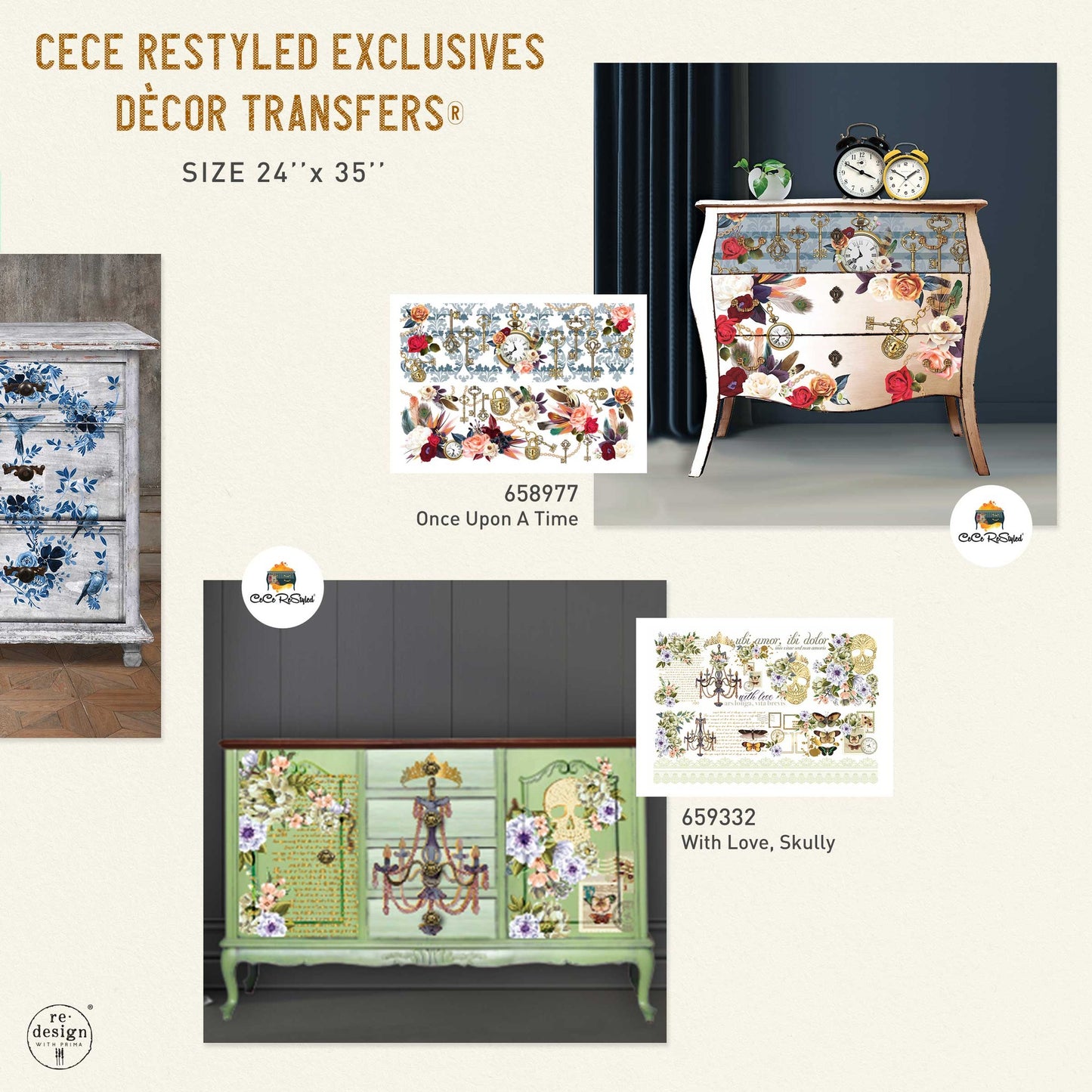 CeCe - Once Upon A Time - Redesign Decor Transfer