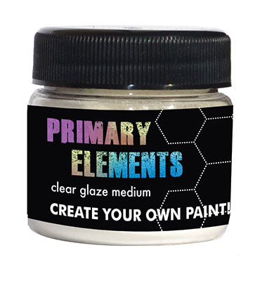 Primary Elements Clear Glaze Medium-1Oz