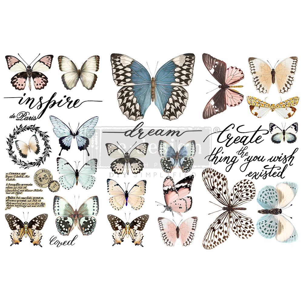 Papillon Collection - Re-design Decor Transfer