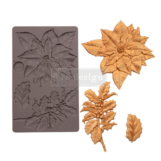 Redesign Decor Moulds®  - Perfect Poinsettia