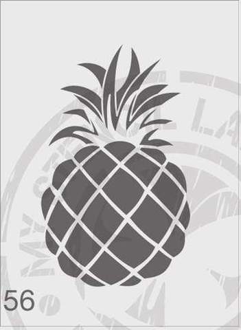 Pineapple - MSL 056 Stencil Small (Sheet Size 95x200mm)
