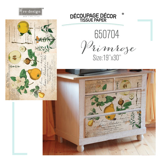 Primrose - Redesign Decoupage Decor Tissue Paper