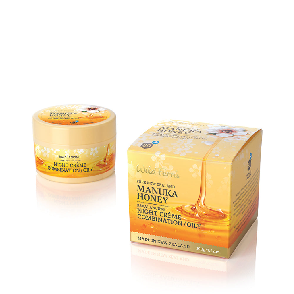 Manuka Honey Rebalancing Night Creme - Combination/Oily Skin Care