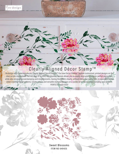 Sweet Blossoms - Re-design Stamp