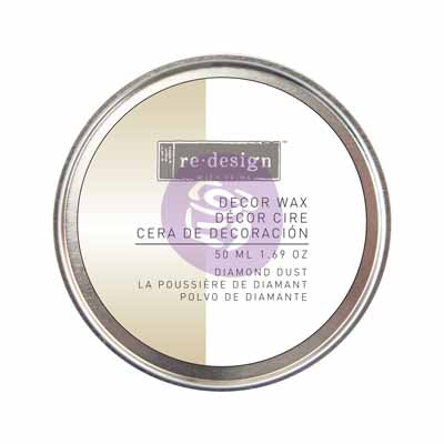 Prima Re-design Decor Waxes General Diamond Dust - White Gold