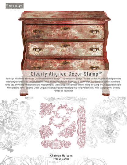 Chateau De Maisons - Re-design Stamp