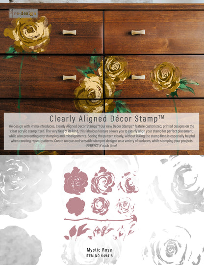 Mystic Rose - Re-design Stamp