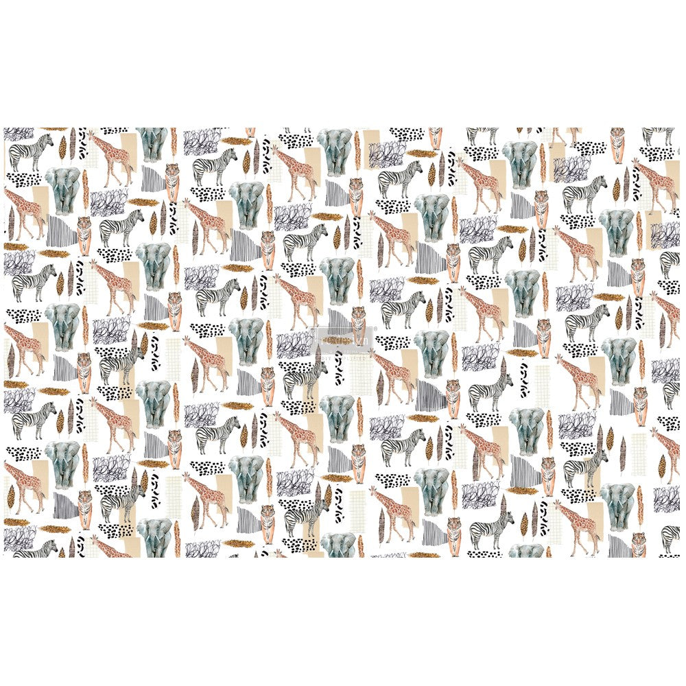 Safari -  Decoupage Decor Tissue Paper