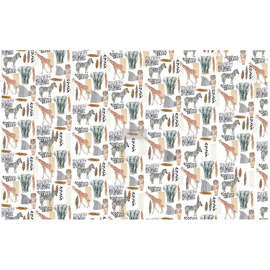 Safari -  Decoupage Decor Tissue Paper