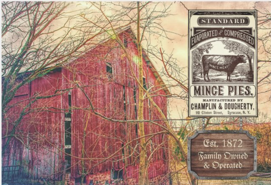 Zazzle - VINTAGE FARM & BARN Decoupage Print - Red Barn