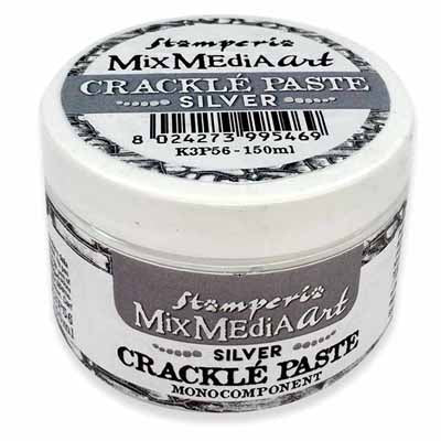 Stamperia Crackle Pastes Accents > Crackle Paste Silver