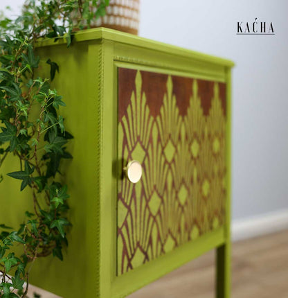 Redesign Decor Stencil -  Kacha – Sun Lit Diamonds