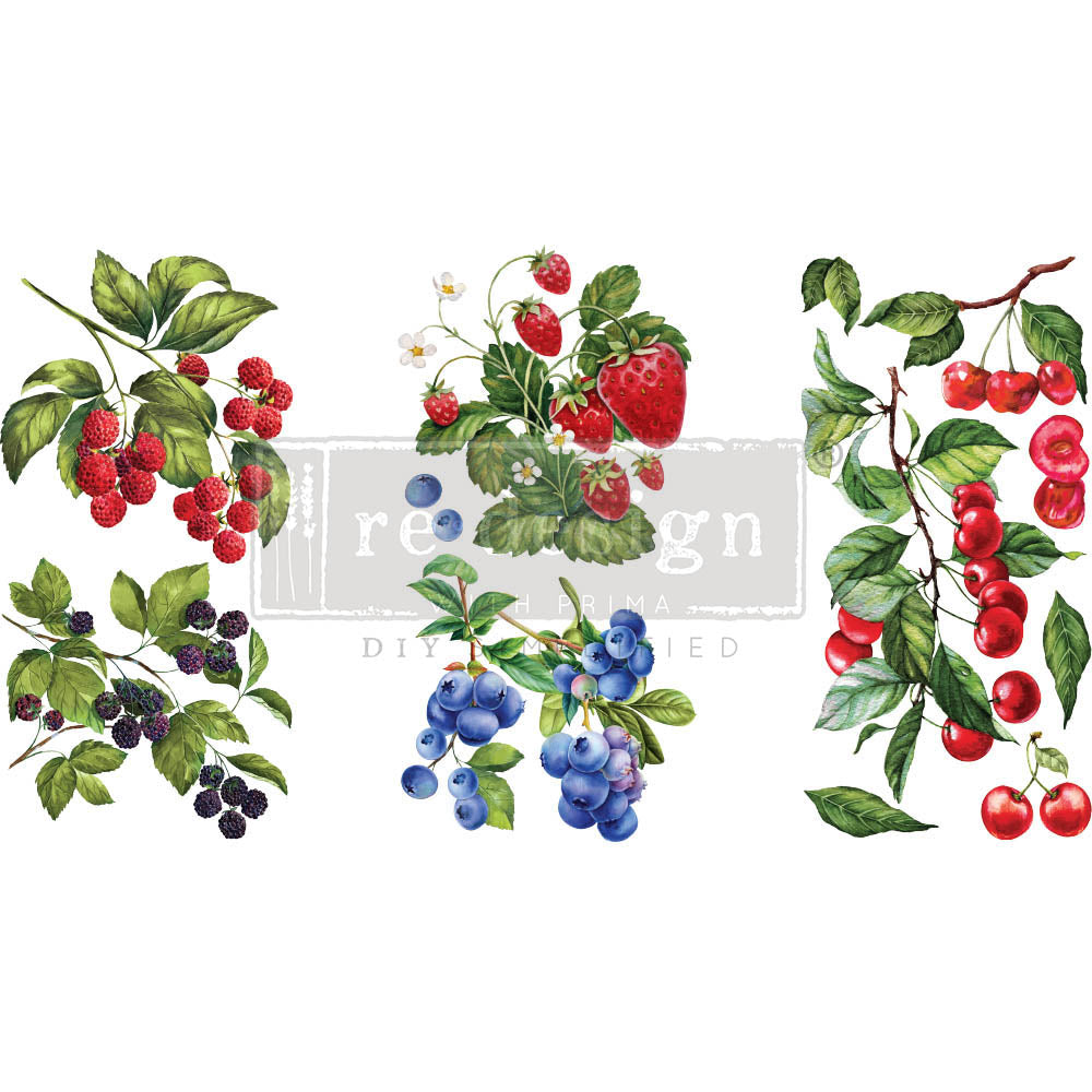 Sweet Berries - Re-design Decor Transfer