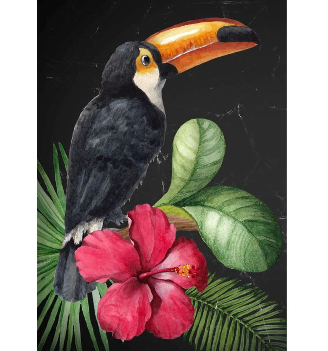 Toucan Decoupage Paper