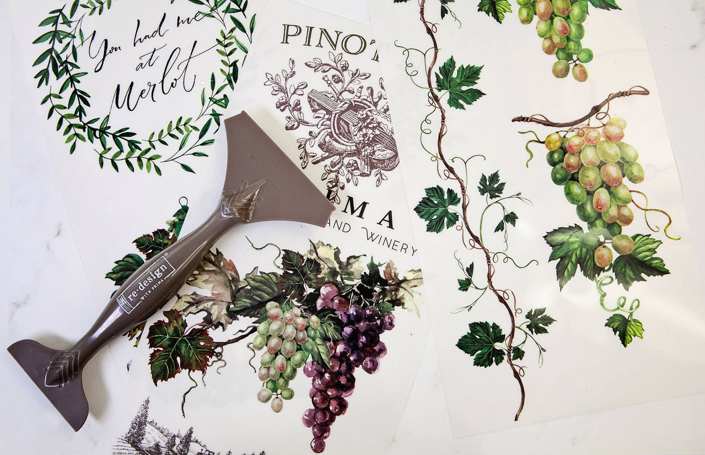 Wine - Re-design Decor Transfer