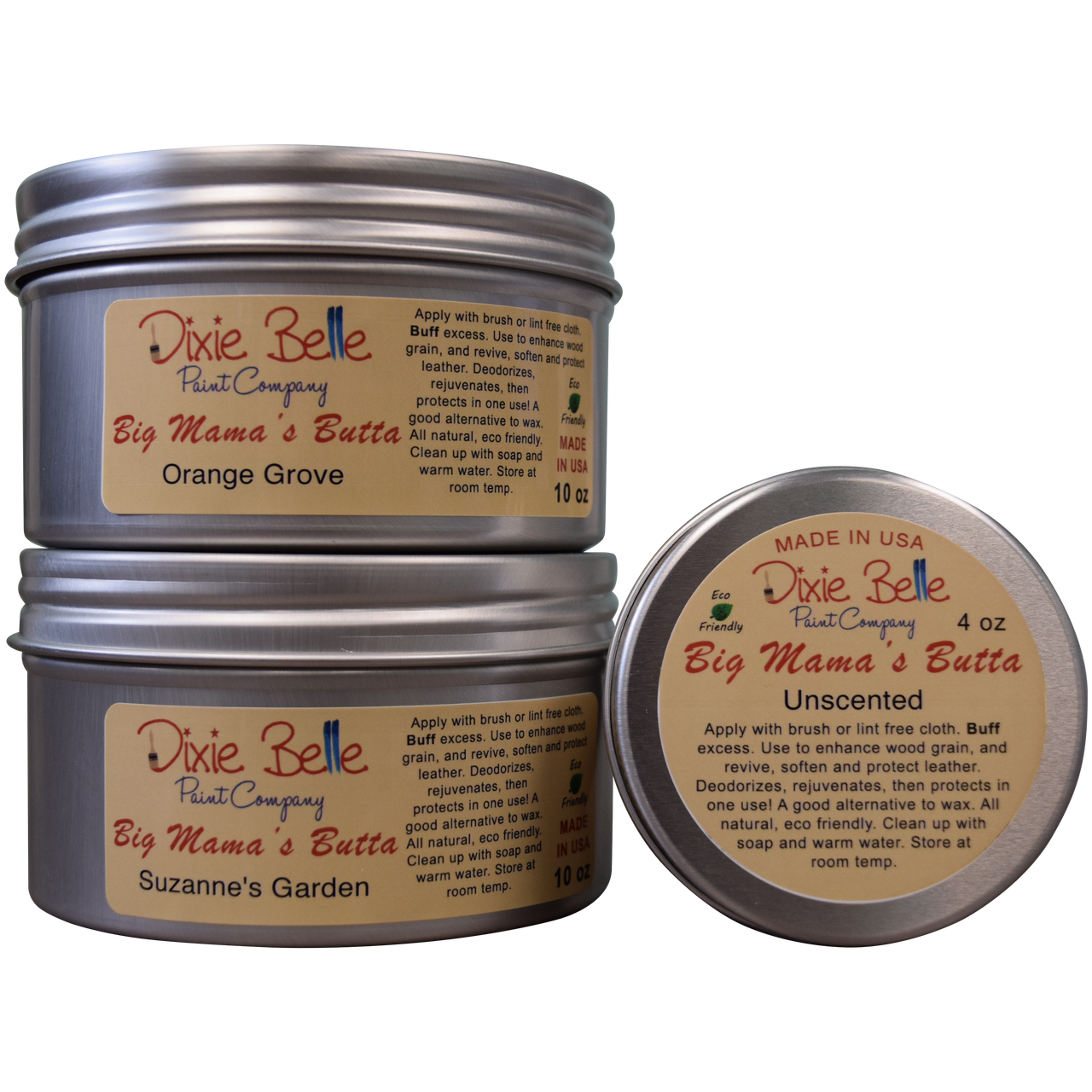 Big Mama's Butta (click for range) furniture wax > furniture oil > furniture butta 4oz / Unscented