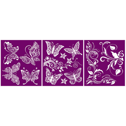 Butterflies Silk Screen Stencil