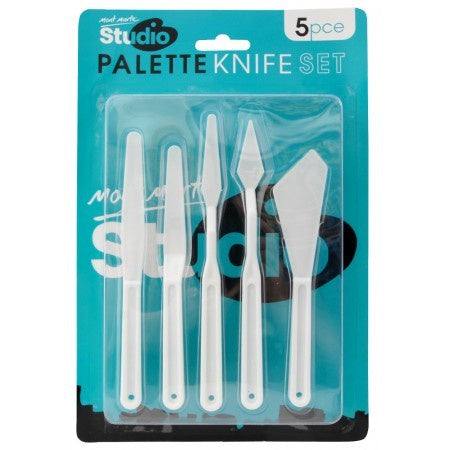 Plastic Palette Knife Set Paint > pallette knife