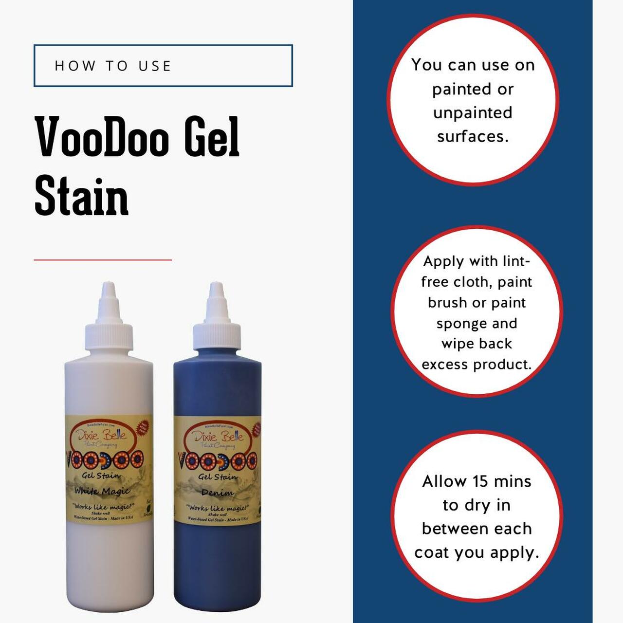 Dixie Belle Voodoo Gel Stains