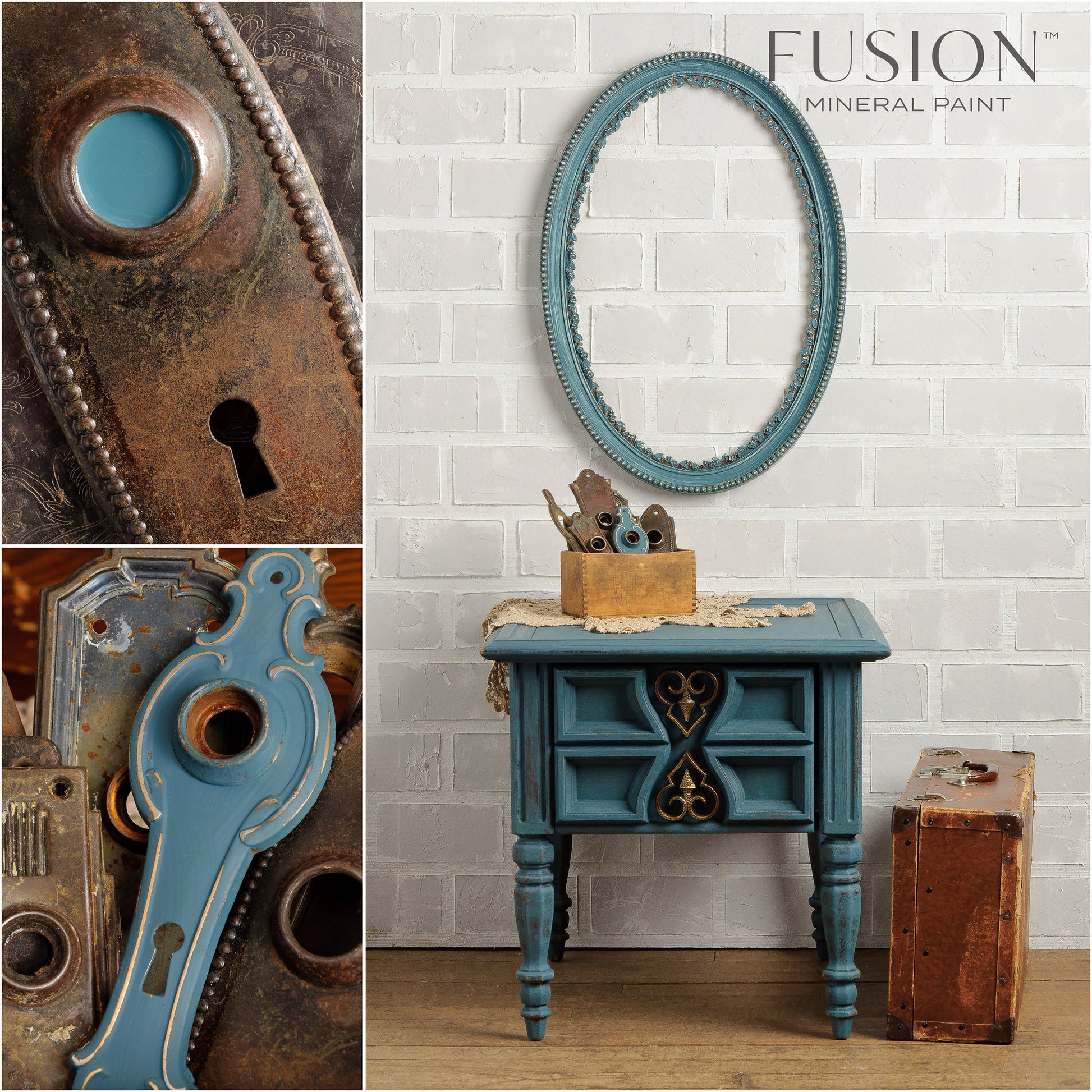 Homestead Blue - Fusion Mineral Paint Paint > Fusion Mineral Paint > Furniture Paint 500ml