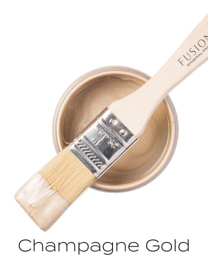 Fusion - METALLIC PAINTS Paint > Fusion Mineral Paint > Metallic Paint Champagne Gold Metallic / 250ml
