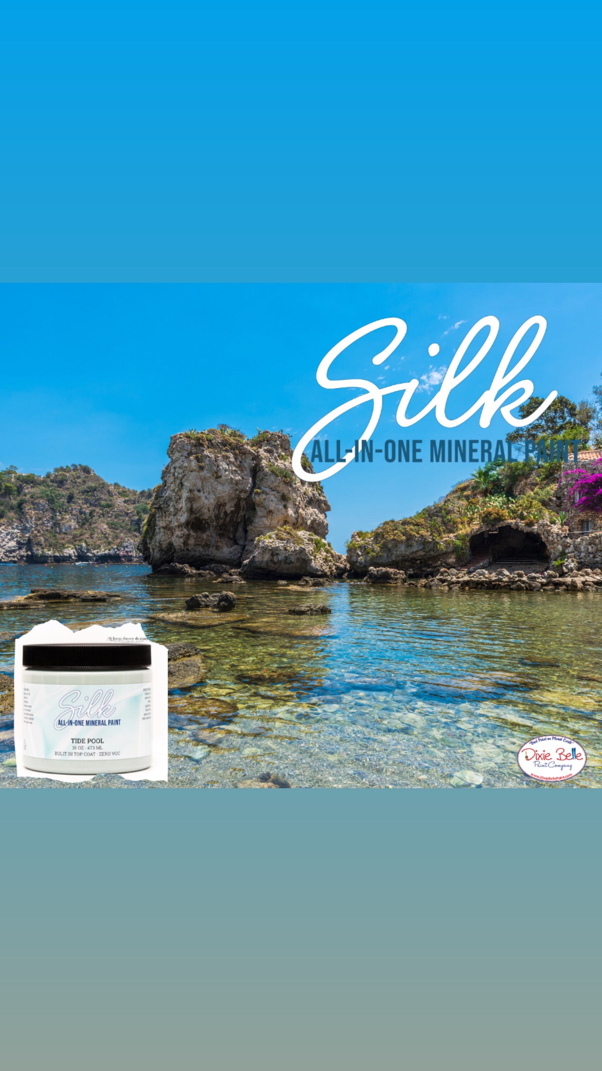 Tide Pool - SILK  All-in-one Mineral Paint