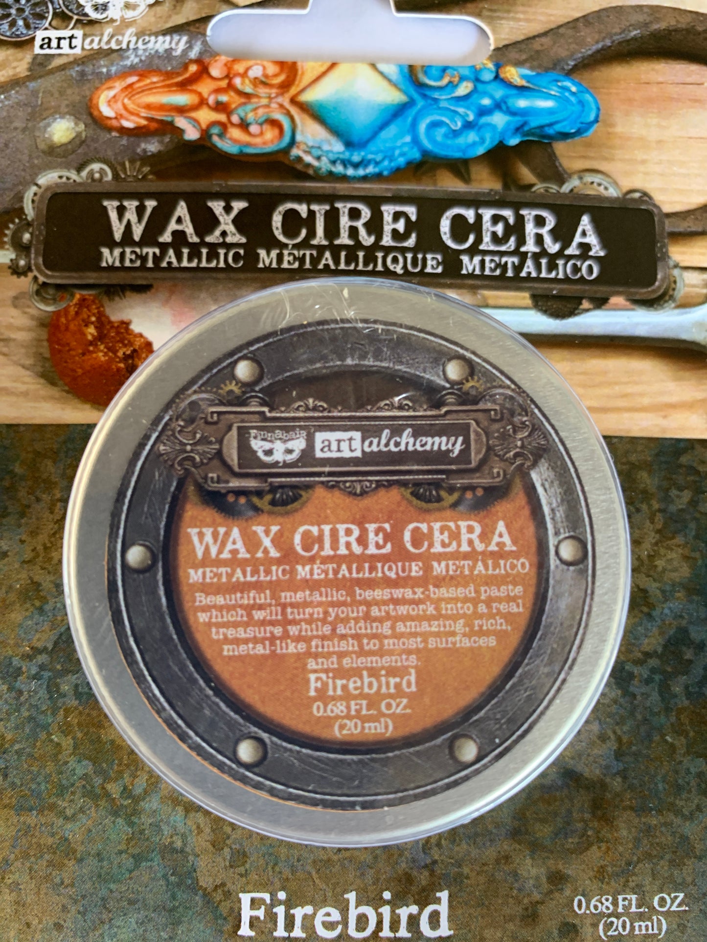 Finnabair Metallique Waxes - 20ml wax > metallic wax > decorative wax >