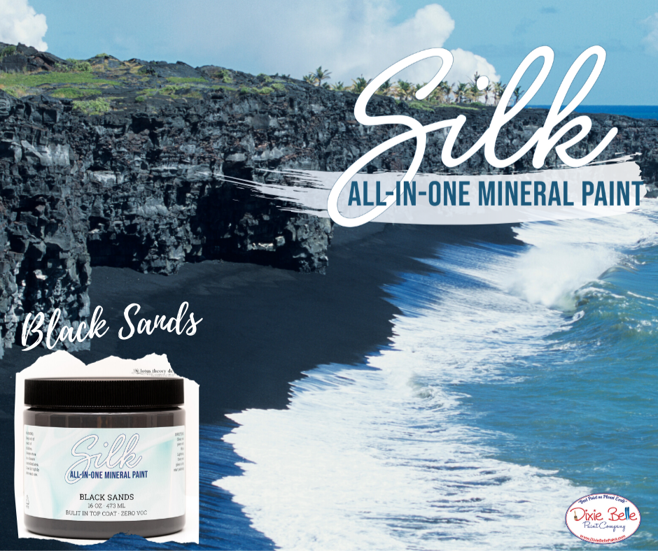 Black Sands - SILK  All-in-one Mineral Paint