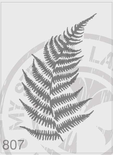 Fern - MSL 807 Stencil Medium - Sheet Size 140 x 210mm)