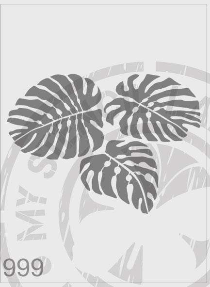 Monsterio Plant - MSL 999 Stencil Medium - (Sheet Size 140 x 220mm)