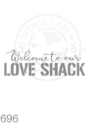 Welcome to our Love Shack - MSL 696