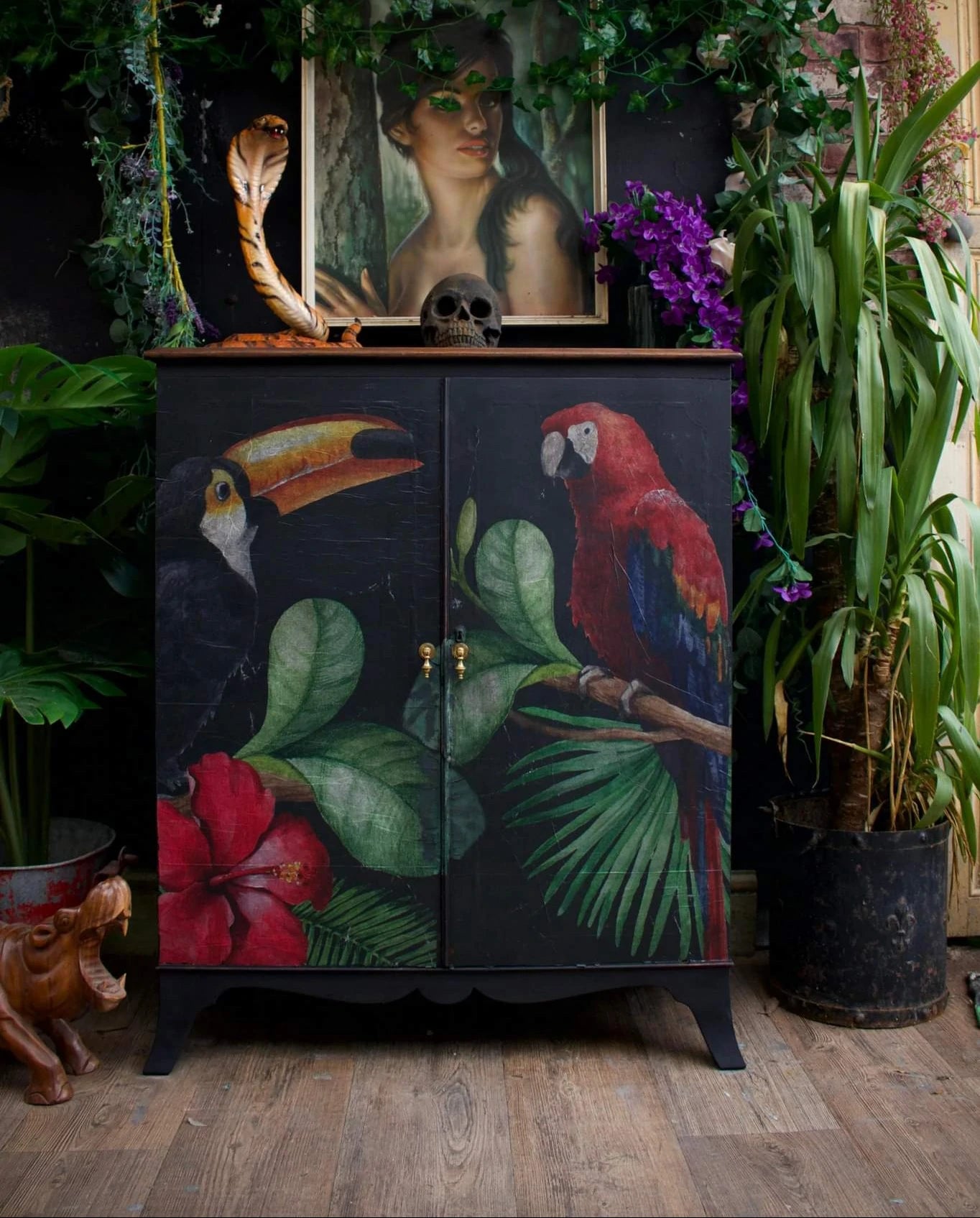 Parrot Decoupage Paper